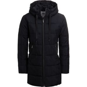 Rainforest Diamond Faux shearling lined quilted jacket with hood.